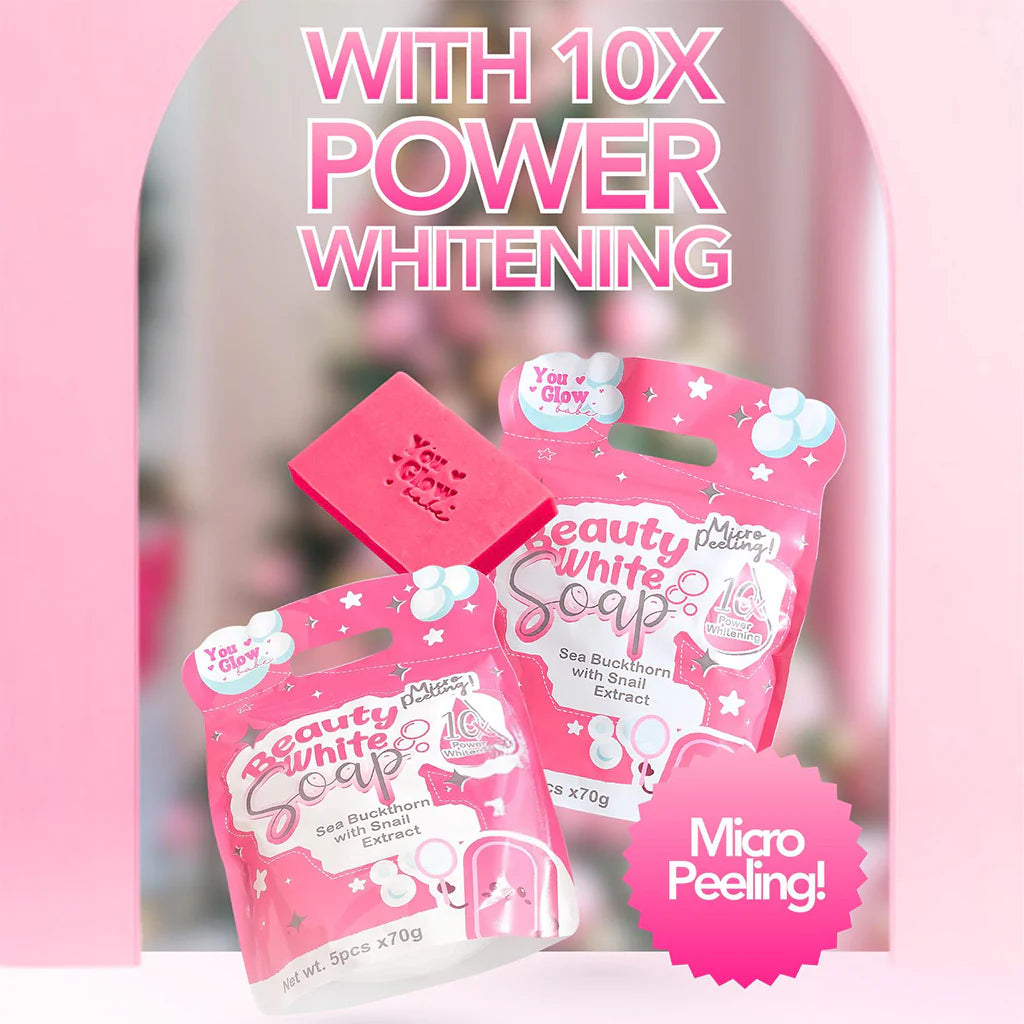 YOU GLOW BABE Beauty White Soap ( Net wt. 5pcs x 70g)
