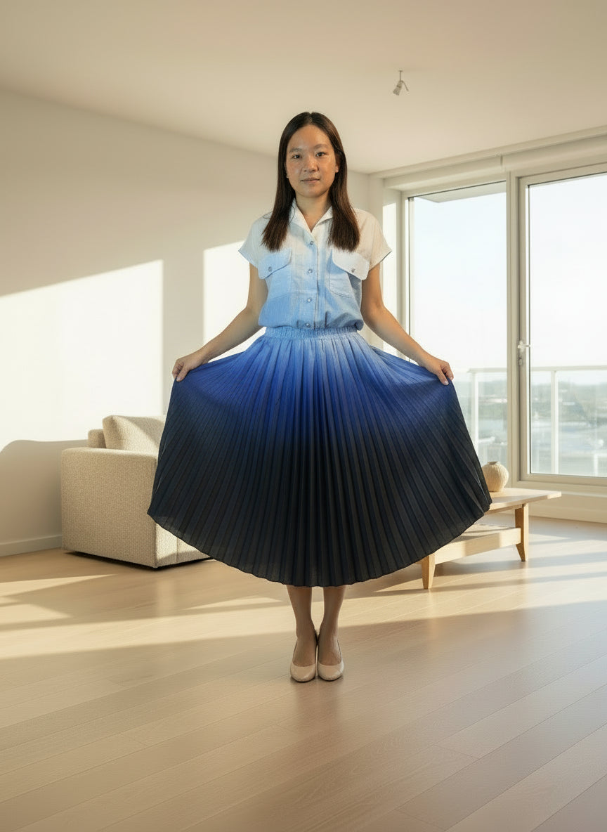 Long Skirt Coords  - Gradient Colour