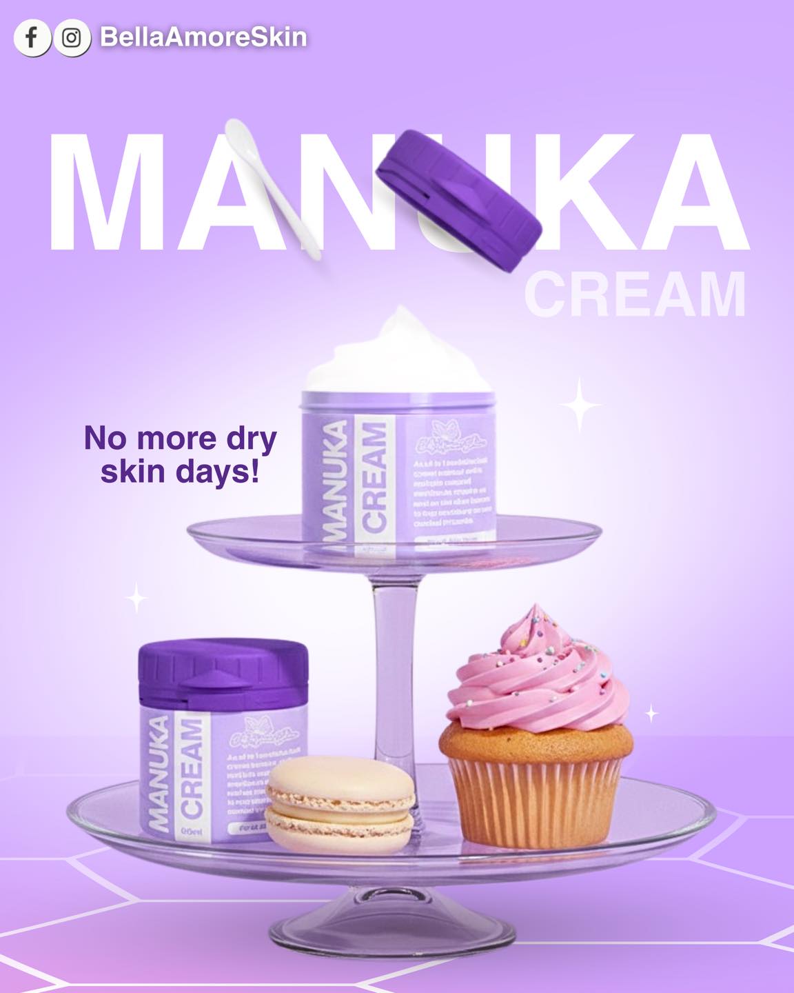 BELLA AMORE SKIN Manuka Cream 60ml
