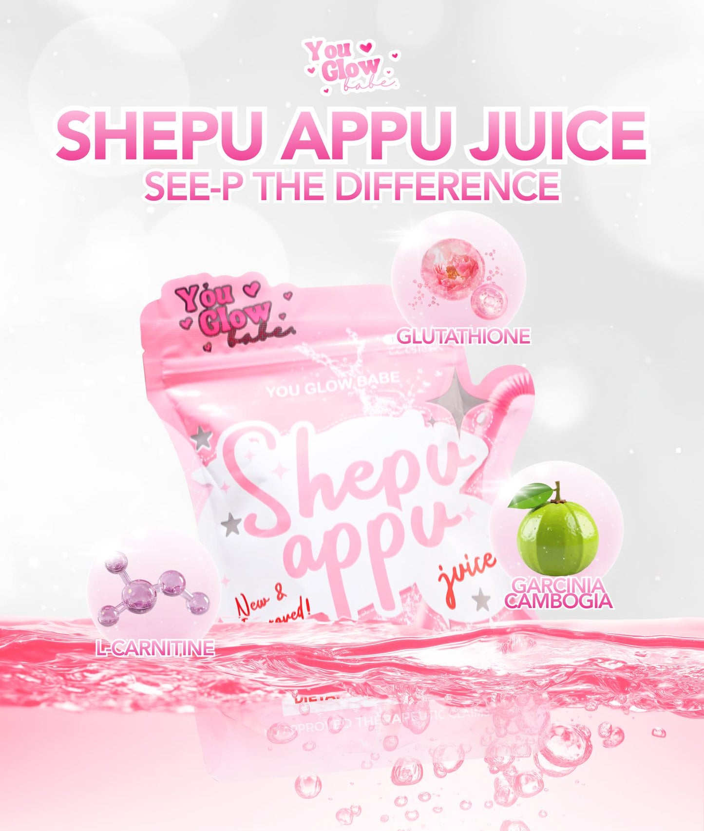 YOU GLOW BABE Sheppu Appu Juice - 10 sachets