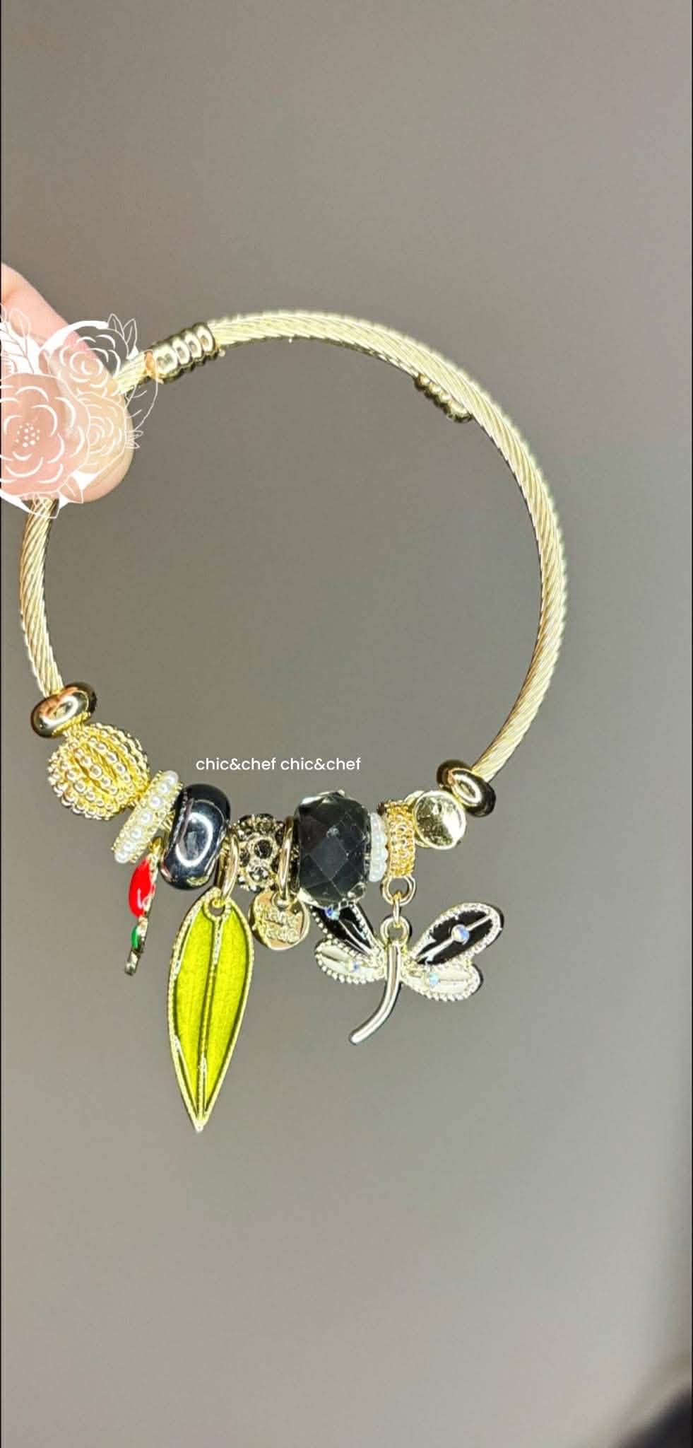 Women's Accessories - Bangle with Charms