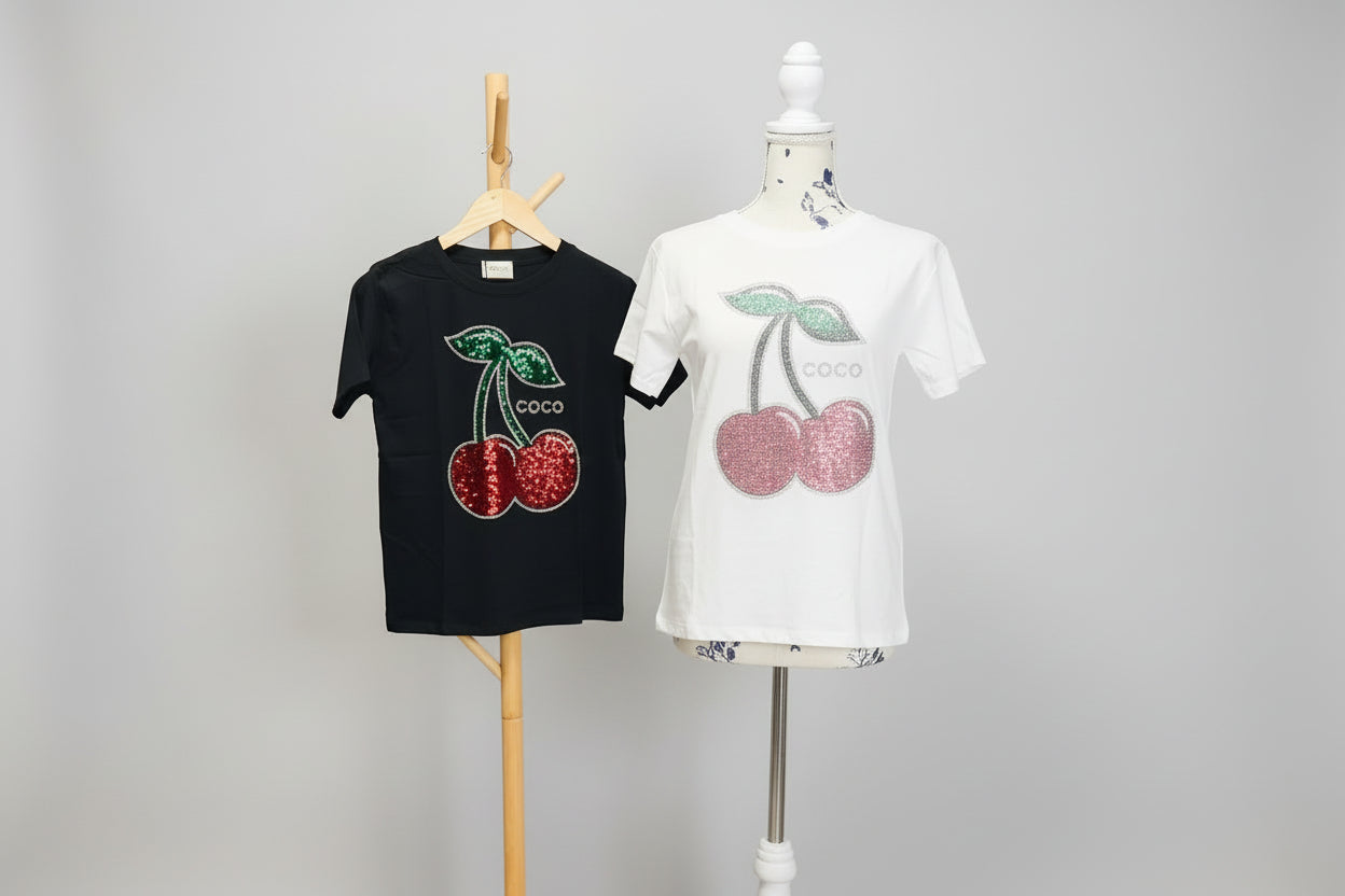 Cotton Cherry Top