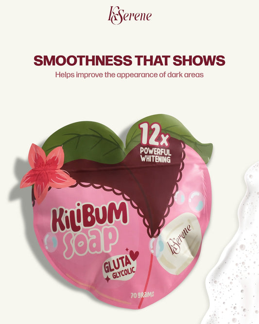 KSERENE KILIBUM Gluta Glycolic Soap (3 x 70g)